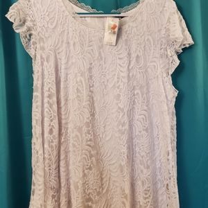 Torrid Lace Top Size 3
